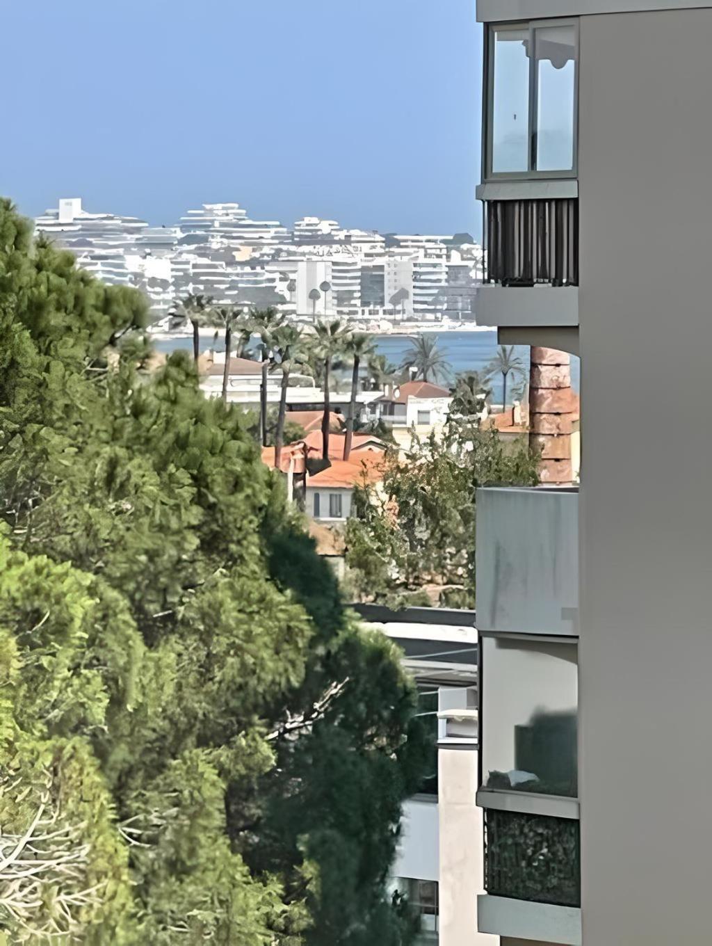 Elegant Appartement 2Pieces Piscinevue Mer Parking Vallauris Exteriör bild